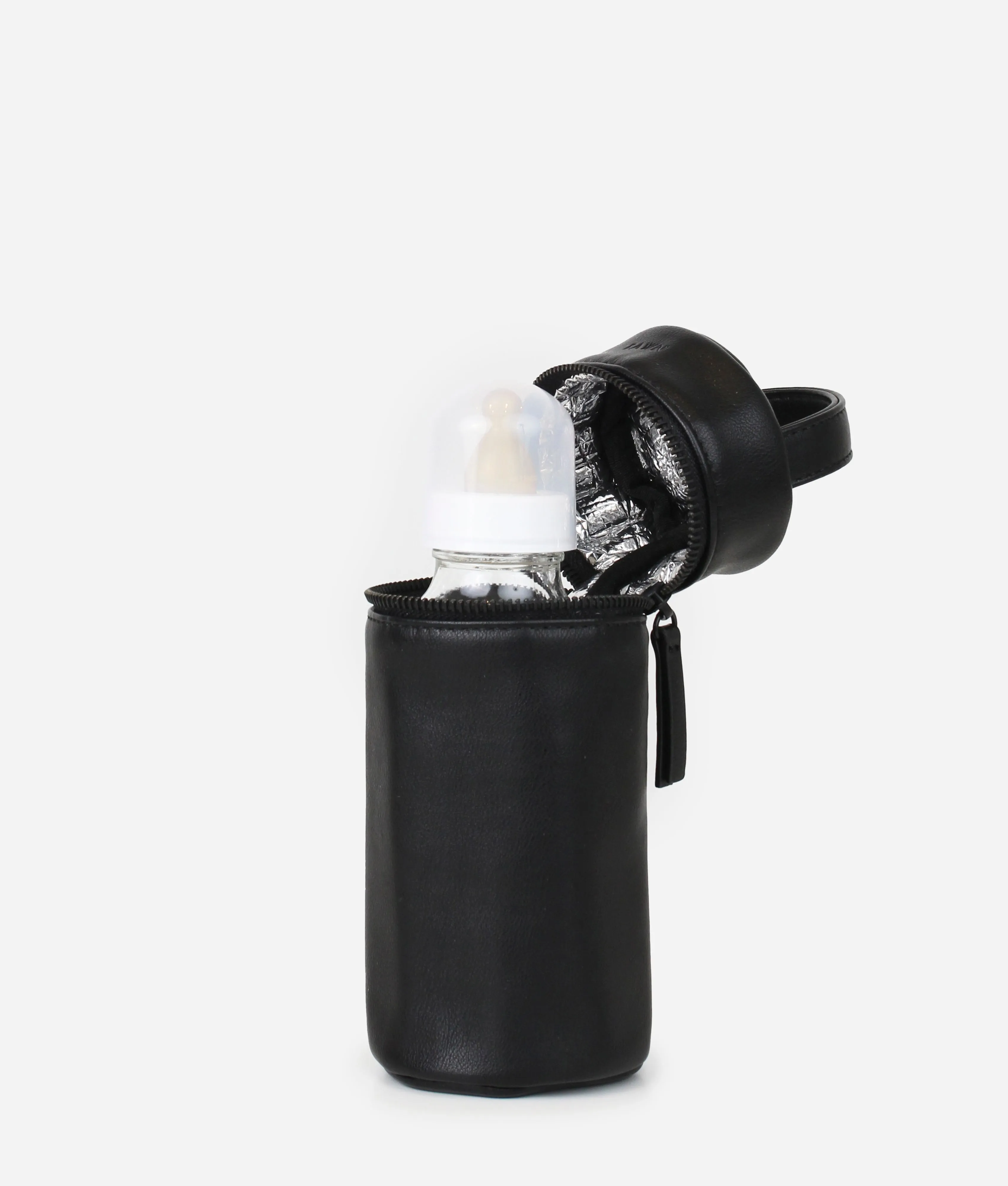 The Bottle Bag - Black / Black