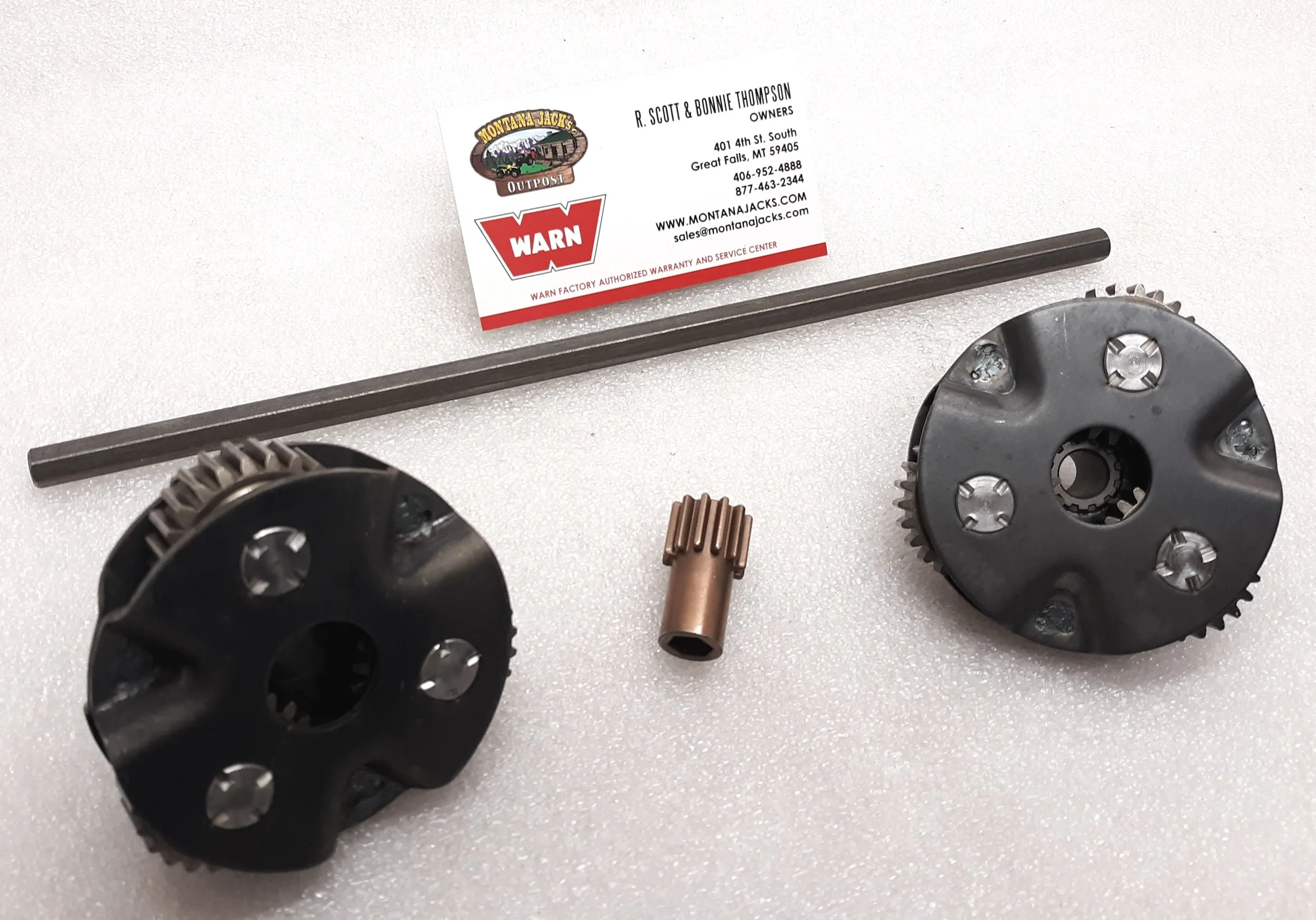 WARN 92087 Gear Train Kit for VR12000 Winch, w/2 Carriers/Sun Gear/Driveshaft