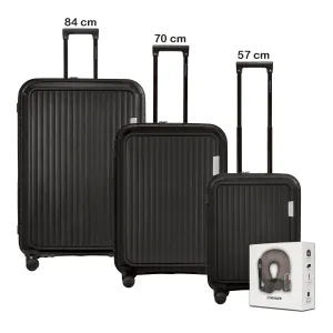 Wenger Optimo Set of 3 Trolley 54 68 81cm   Free Travel Acessories