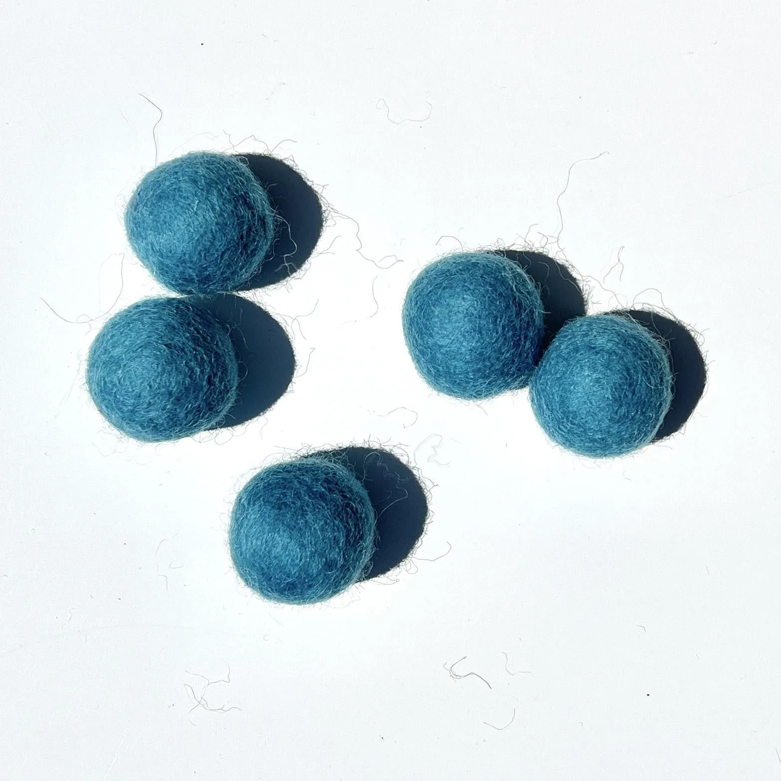 Wool Felt Balls - 1"