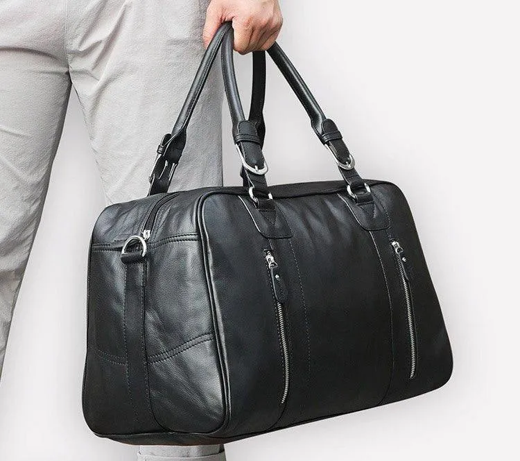 Woosir Black Duffle Bag Mens